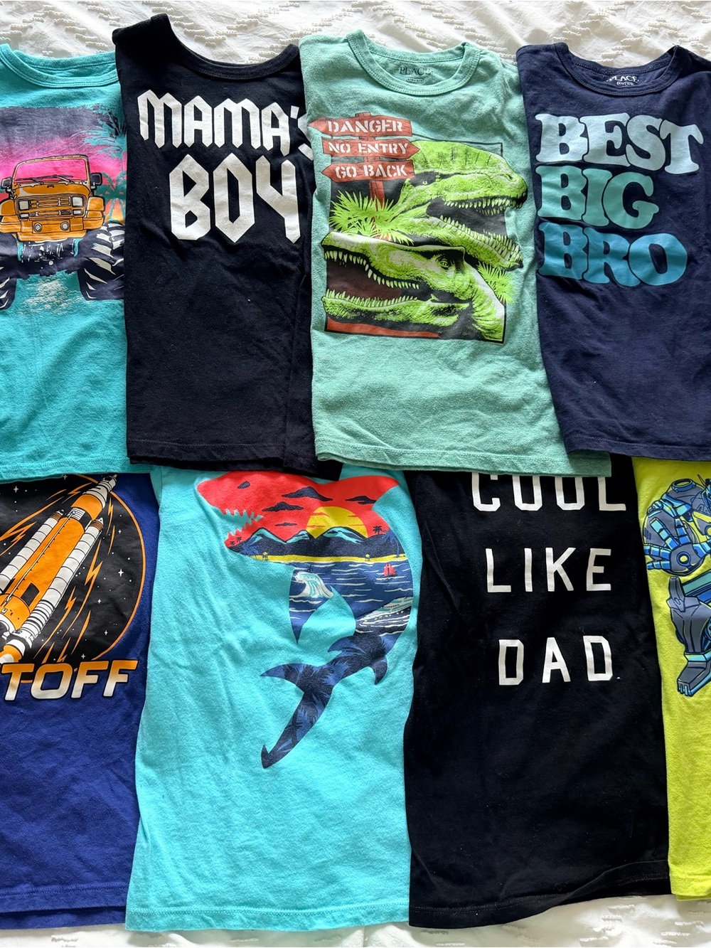 14 Boys Graphic Tees from The Children’s Place Size Small
